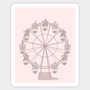 Heart & Mind Ferris Wheel Sticker